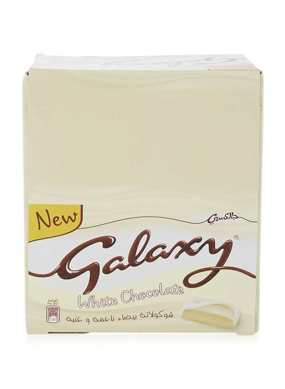 Galaxy White Chocolate Bar - 24 x 38g