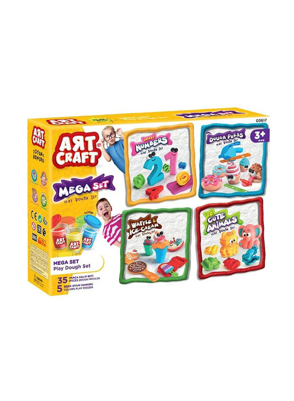 Dede Toys Art Craft Mega Dough Set, Ages 3+