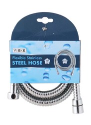 Verkk 150cm Flexible Stainless Steel Hose, Silver