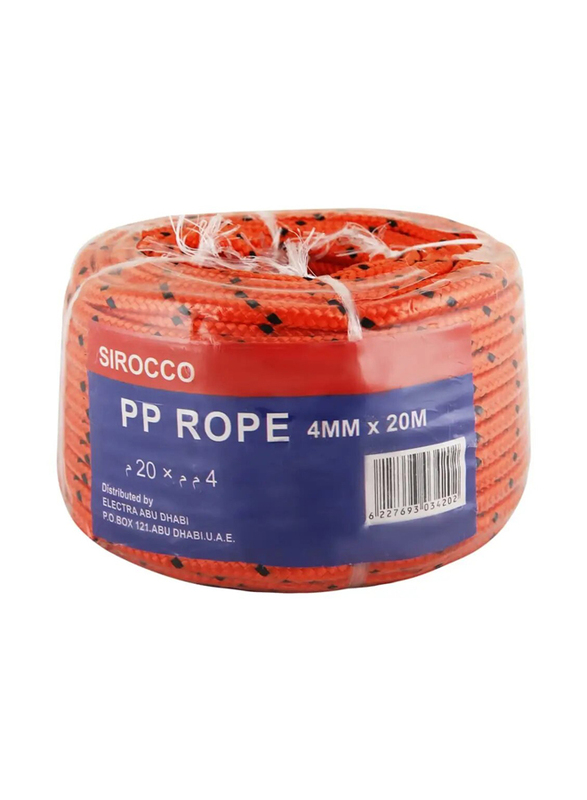 Sirocco PP Roop - Red, 4mm x 20m