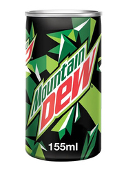 Mountain Dew Carbonated Soft Drink Mini Can, 155ml