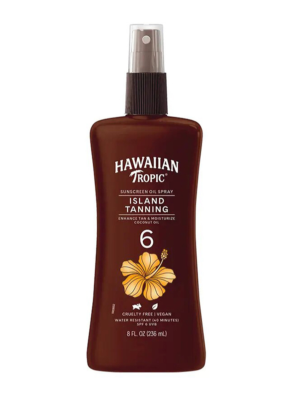 Hawaiian Tropic Oil Island Tanning SPF 6, 236ml