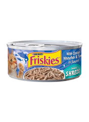 Purina Friskies with Ocean White Fish & Tuna in Sauce Wet Cat Food, 156 grams