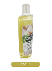 Vatika Natural Garlic Enriched Hair Oil for Damaged Hair, 300ml