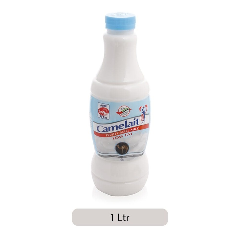 Al Ain Camelait Fresh Milk Low Fat, 1 Liters