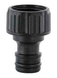 Aquacraft Tap Adaptor Female, 1/2 Inch, 61023, Black