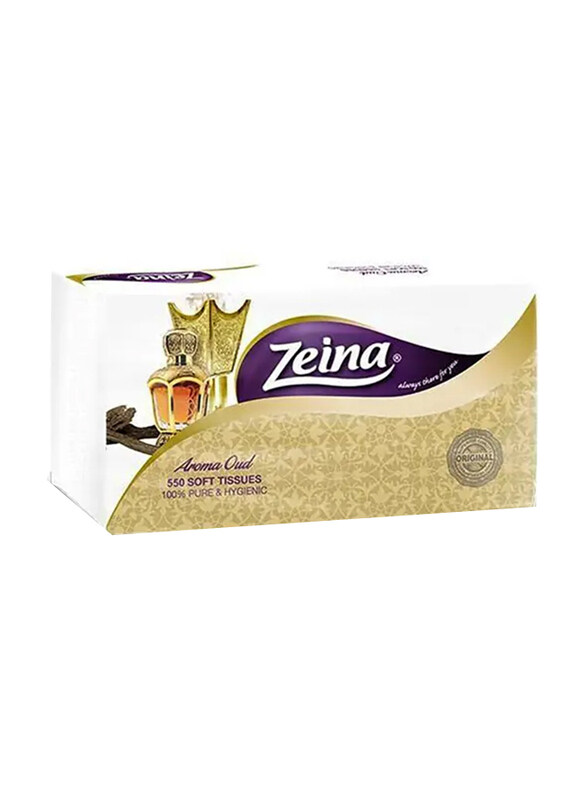 

Zeina Oud Aroma Facial Tissues, 2 Ply, 275 Piece