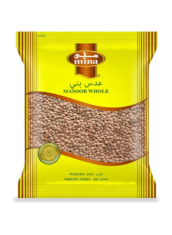 

Mina Masoor Whole - 2 x 1 Kg