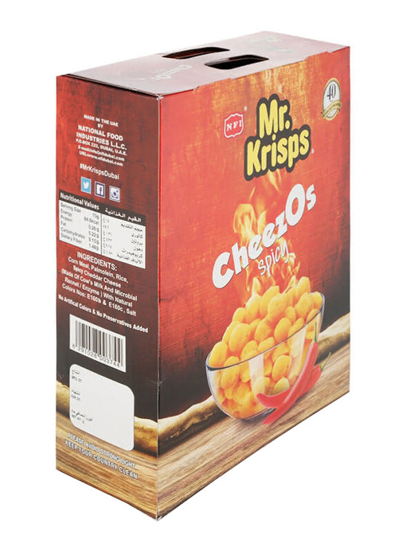 

Mr.Krisps Mr. Krisps Spicy CheesOs - 25 x 15g