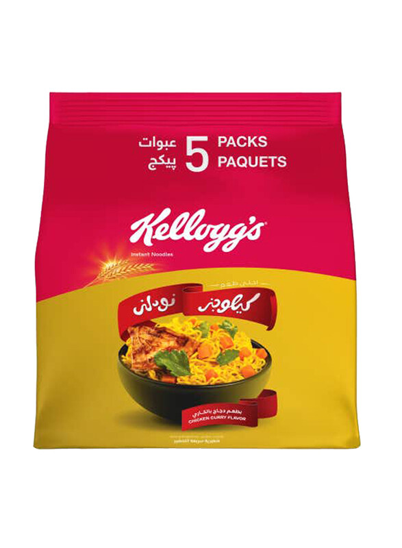 

Kellogg's Chicken Curry Noodles, 5 x 70gm