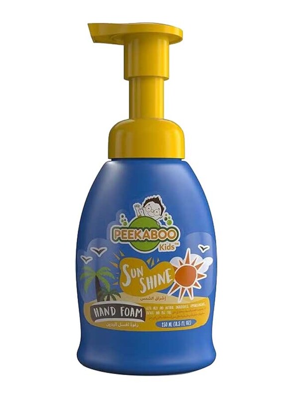 Peekaboo 250ml Hand Mousse Foam Sunshine for Kids