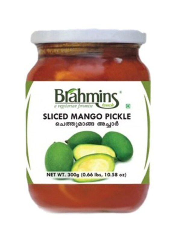 

Brahmins Sliced Mango Pickle, 300g