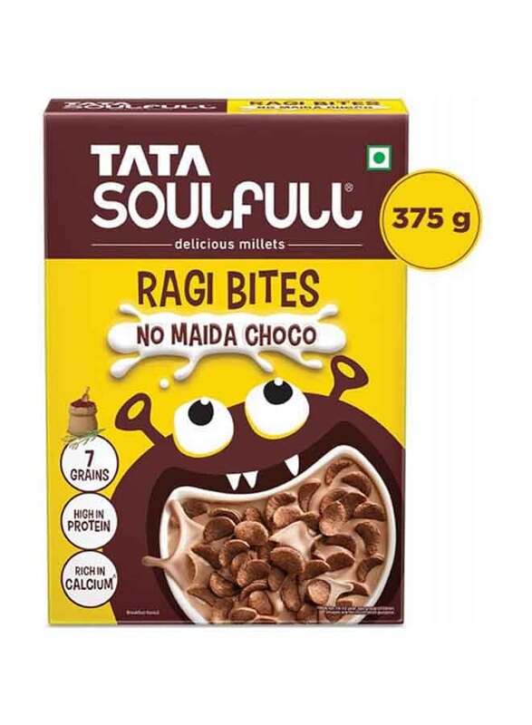 

Tata Soulfull Ragi Bites Crunchy Choco, 375g