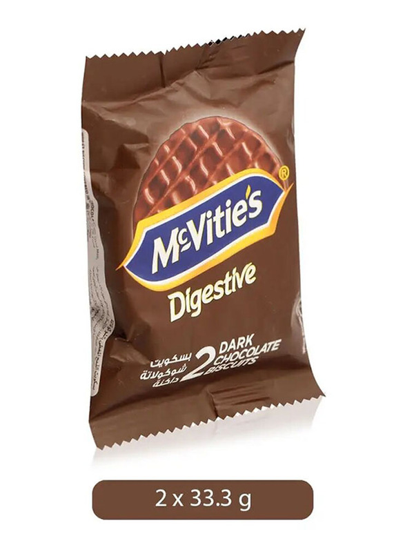 Mcvities Digestive Dark Chocolate Portion - 33.3g