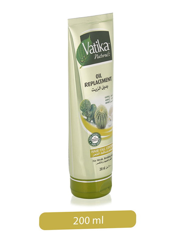 Vatika Hair Fall Control Replacement Oil for Damaged Hair, 200ml
