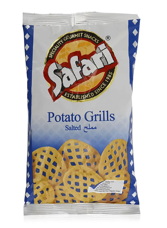 Safari Ready Salted Potato Grills, 70g