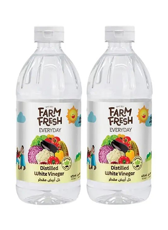 Farm Fresh White Vinegar, 2 x 473ml