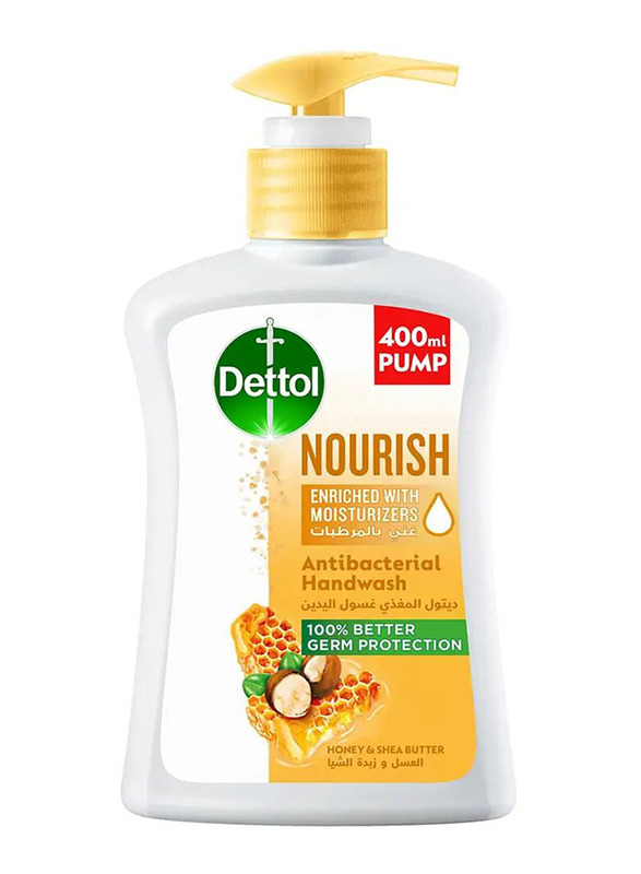 Dettol Hand Wash Noursh Honey - 400ml