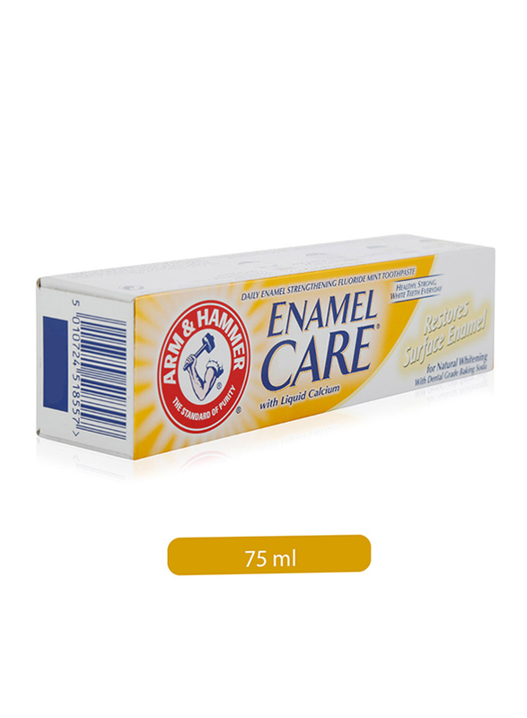 Arm & Hammer Enamel Care Fluoride Mint Toothpaste, 75ml