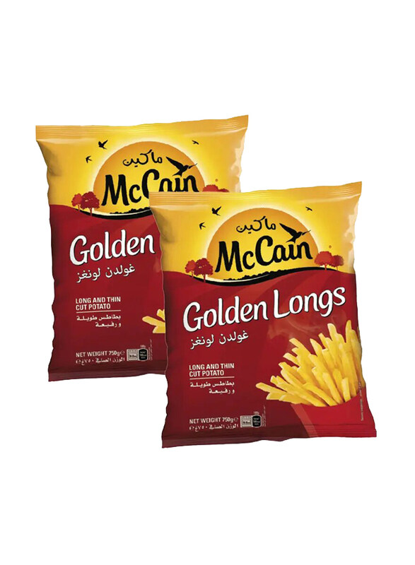 

Mc Cain McCain Golden Long Fries, 2 x 750g