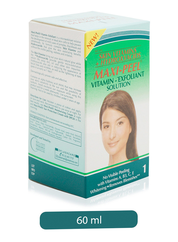 Maxi-Peel Vitamin Exfoliate Solution, 60ml