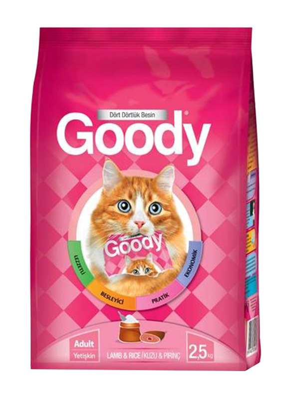 

Goody Lamb & Rice Adult Cat Dry Food, 2.5 Kg