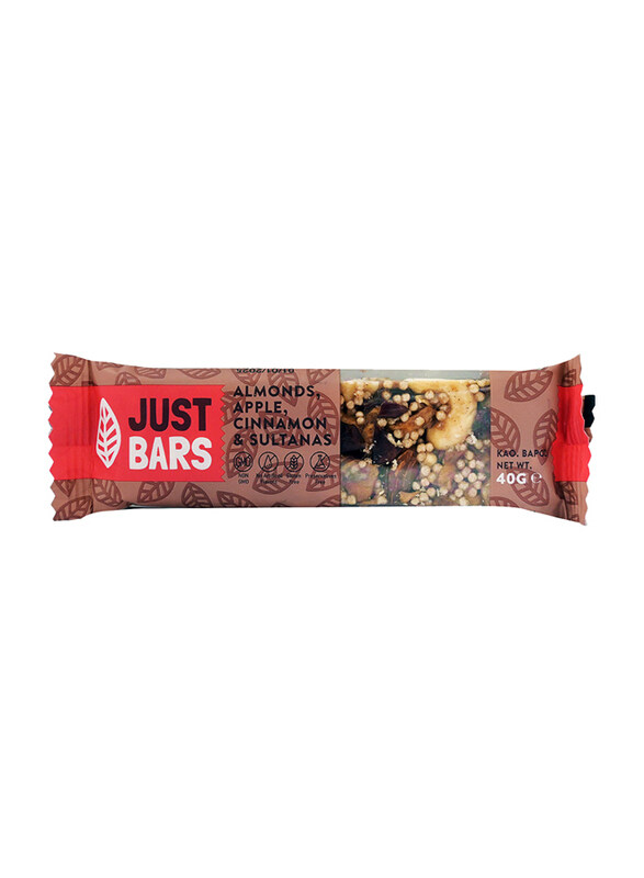 

Just Bars Almond Apple Cinnamon & Sultana, 40g