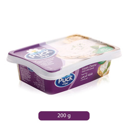 Puck Soft Cream Cheese Garlic & Herb Spread, 200 g