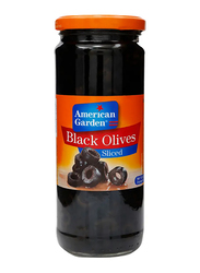 American Garden Black Olives Sliced, 450g
