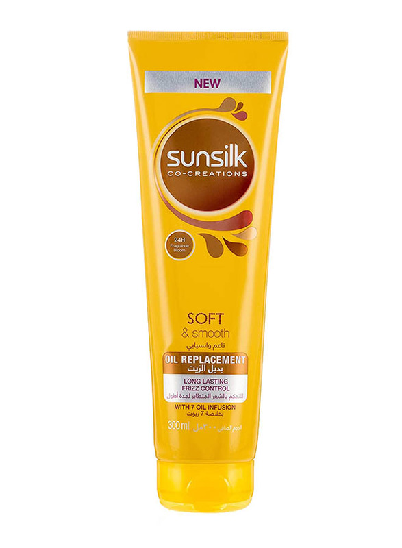 Sunsilk Co-creation Soft and Smooth Oil Replacement Solution Hair Cream for All Hair Types, 300ml