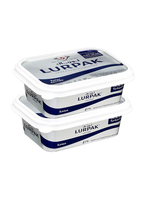 

Lurpak Spreadable Salted Butter, 2 x 250g