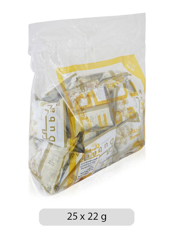 

Dubai Natural Flavor Popcorn - 25 x 22g