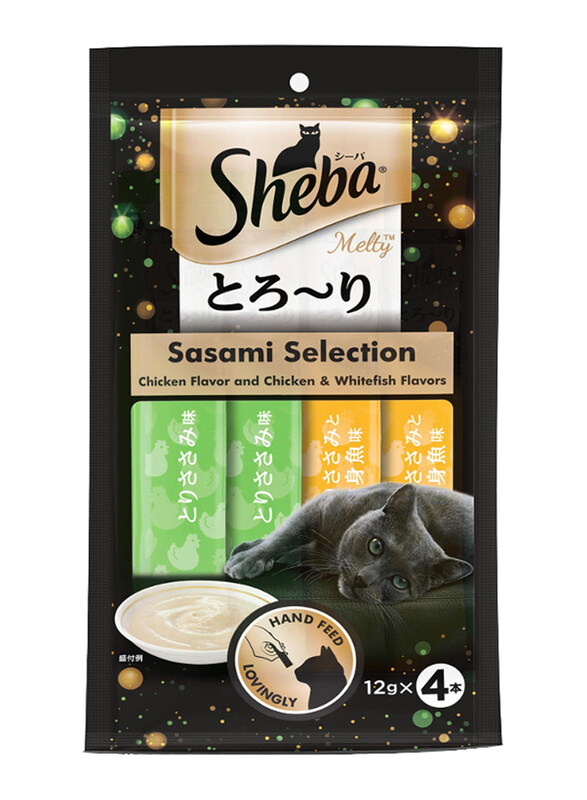 

Sheba Melty Sasami Selection Chicken and Whitefish Flavours, 48g