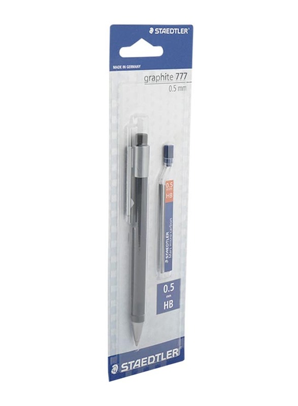 Staedtler Graphite 777 Mechanical Pencil with Lead Set, Black