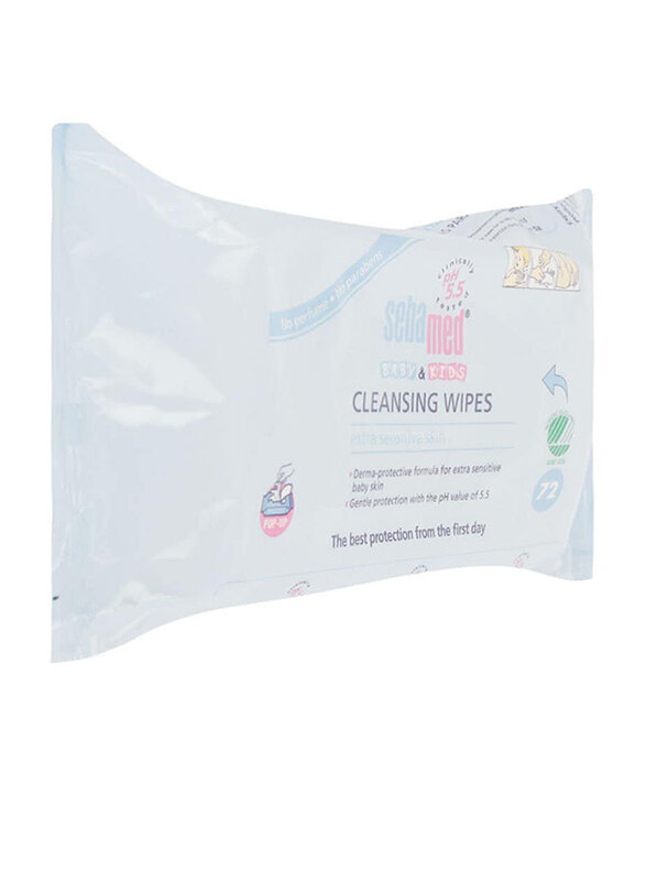 

Sebamed 72 Wipes Cleansing Wet Wipes without Perfume for Baby