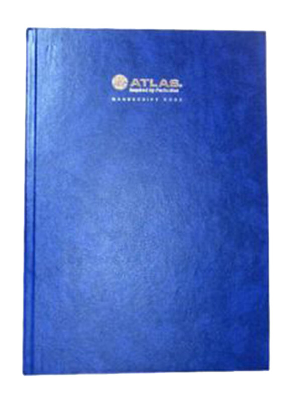 

Atlas Manuscript Book, 70 GSM, 3 Quire, A4 Size, 144 Sheets, Blue