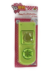 Kitchen Helper Egg Slicer, S449, Green