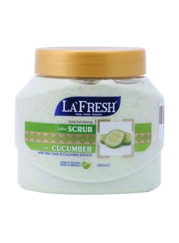 Lafresh Cucumber Scrub, 500ml
