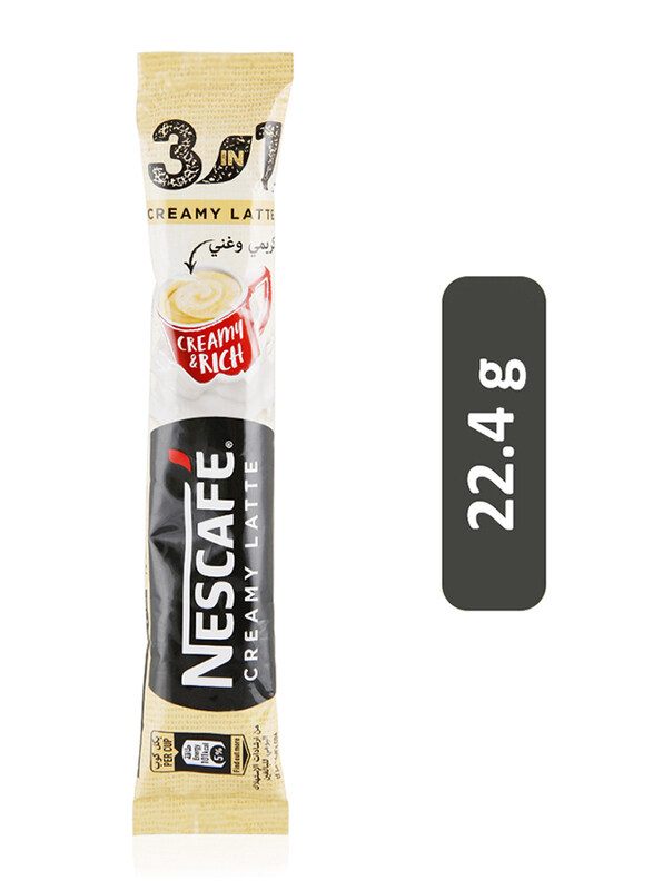 

Nescafe 3-in-1 Creamy Latte, 22.4 g