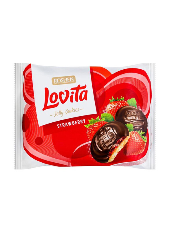 

Roshen Lovita Biscuits with Strawberry, 420g