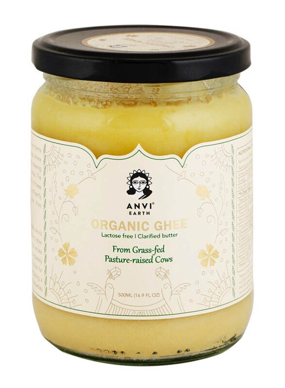 

Anvi Earth Organic Grass-Fed Ghee, 500ml