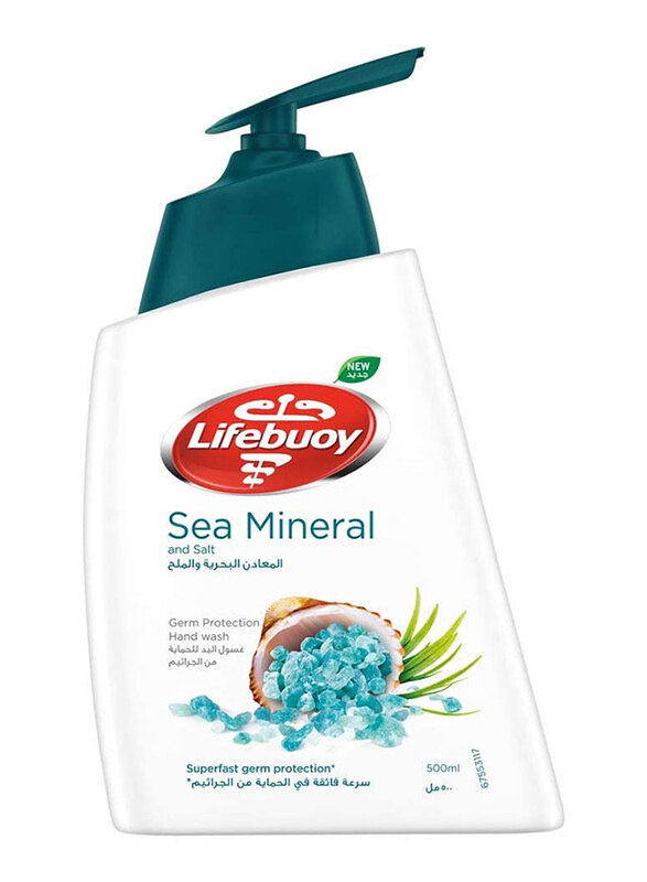 

Lifebuoy Sea Mineral and Salt Antibacterial Hand Wash - 500 ml