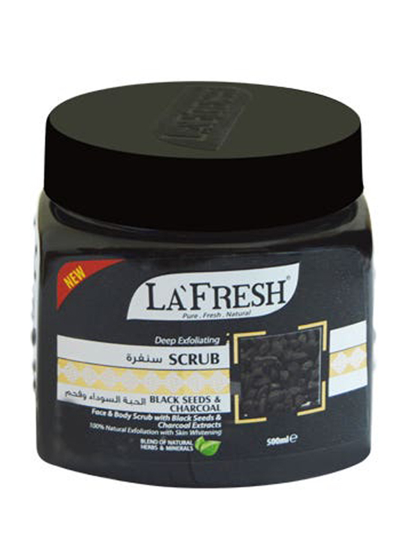 Lafresh Charcol Scrub, 500ml