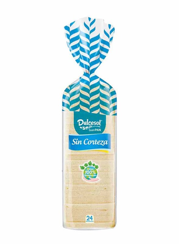 Dulcesol Crustless Sliced Bread, 820g