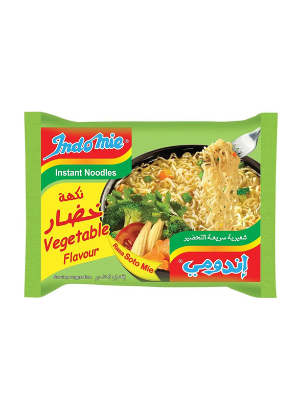Indomie Vegetable Flavor Instant Noodles - 5 x 75 g