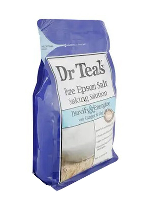 

Dr Teal's Detoxify & Energize Soaking Solution Epsom Salt, 1.36 Kg