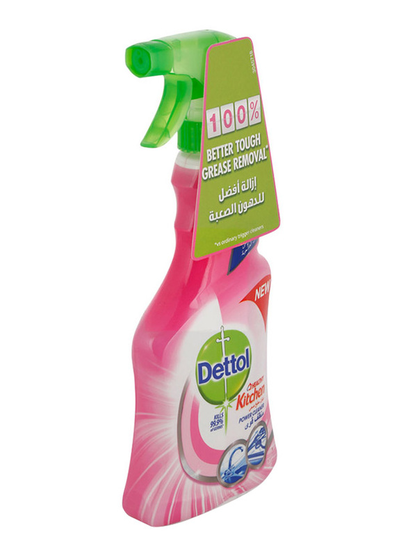 Dettol Rose Healthy Kitchen Power Cleaner Spray, 1 Piece, 500ml