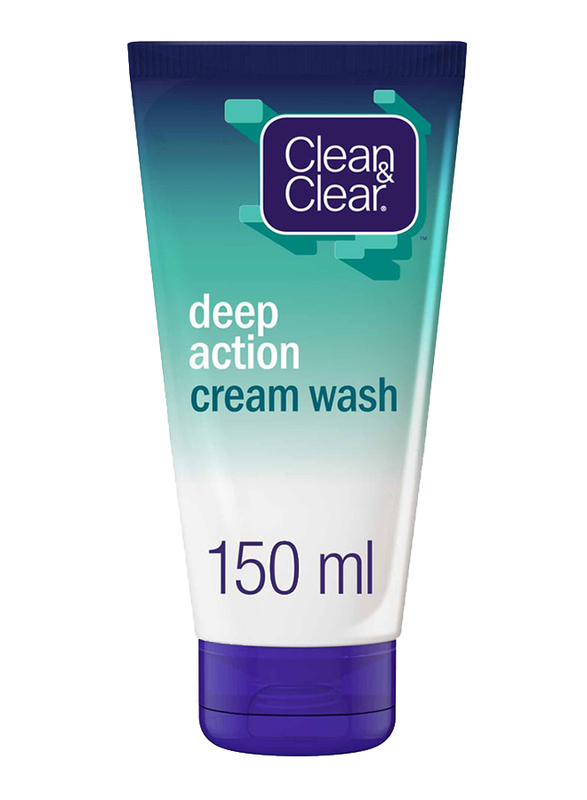 Clean & Clear Deep Action Cream Wash, 150ml