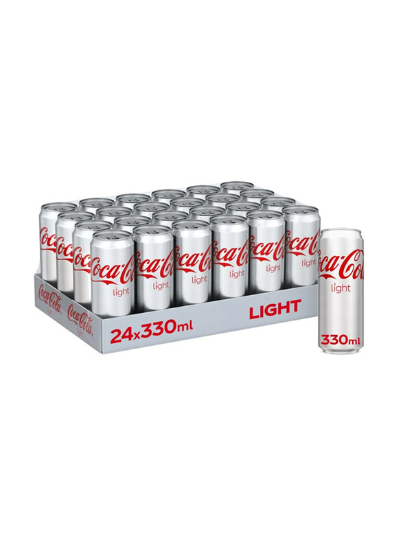 

Coca Cola Light Soft Drink Can, 24 x 330ml