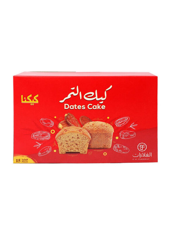 

Al Fakherat Dates Cakes, 15 x 23g